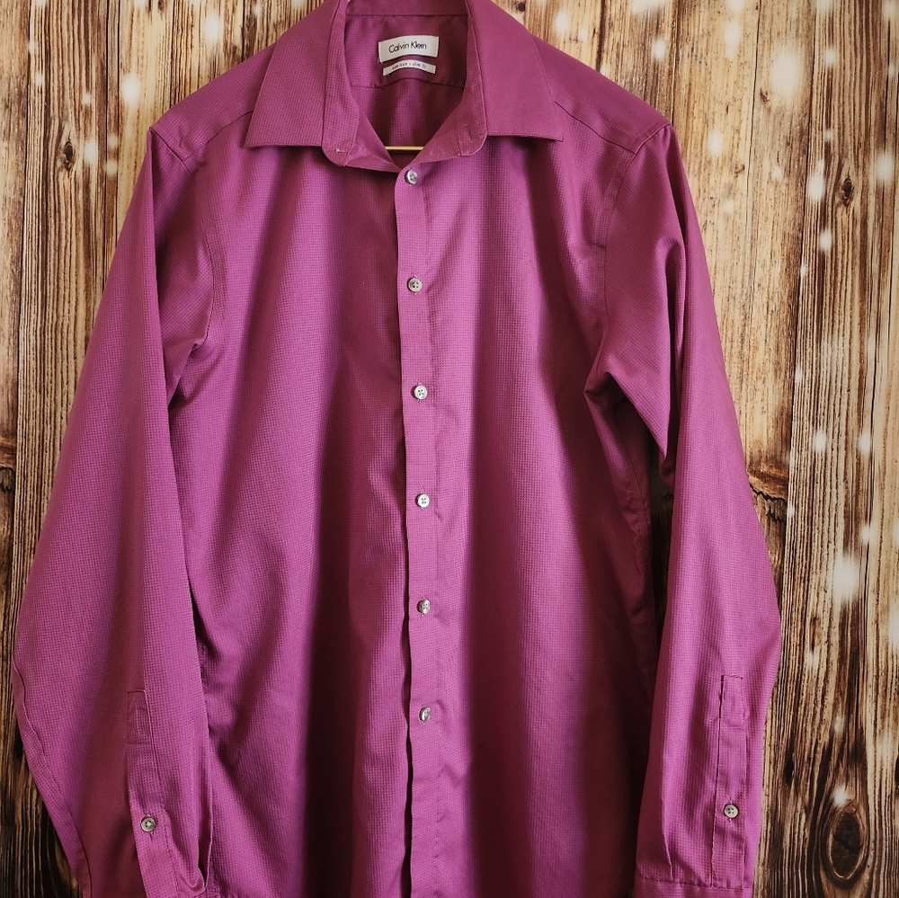 Calvin Klein Slim Fit Dress  Shirt